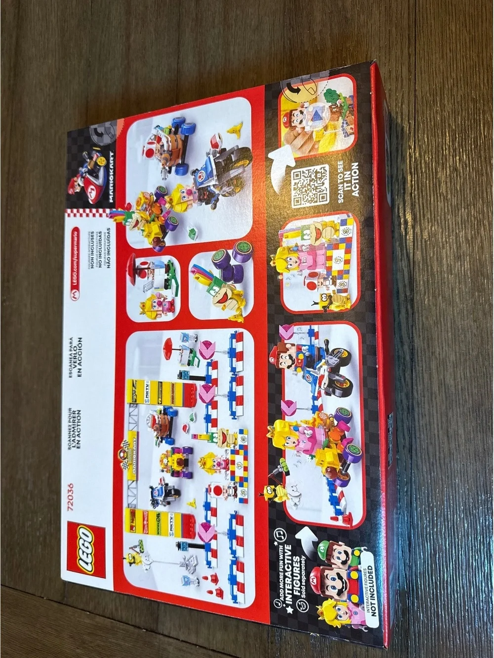 LEGO Super Mario Baby Peach & Grand Prix Set 72036 - 823 Pieces